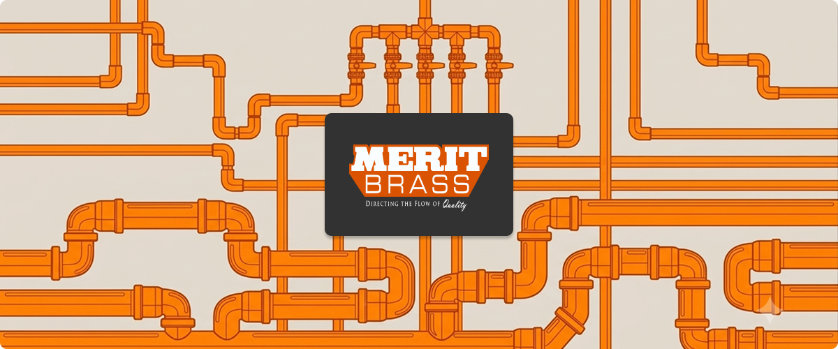 Merit Brass manufacturing, PVF products, warehouse operations, and distribution support